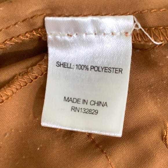 L’Academie high rise cargo pants golden cooper ankle gathered pants size Medium - Picture 9 of 12